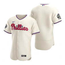 Philadelphia Phillies Cream 2022 World Series Authentic Jersey