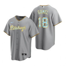 Pittsburgh Pirates Ben Gamel Gray 2022 Father's Day Replica Jersey