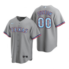 Texas Rangers Custom Gray 2022 Father's Day Replica Jersey