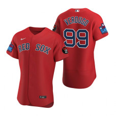 Boston Red Sox Alex Verdugo Red 2022 Little League Classic Authentic Jersey