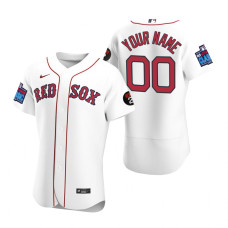 Boston Red Sox Custom White 2022 Little League Classic Authentic Jersey