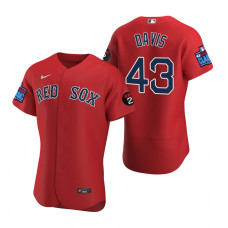 Boston Red Sox Jaylin Davis Red 2022 Little League Classic Authentic Jersey