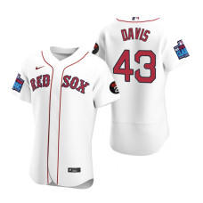 Boston Red Sox Jaylin Davis White 2022 Little League Classic Authentic Jersey