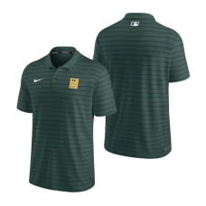 Colorado Rockies Green 2022 City Connect Striped Performance Polo