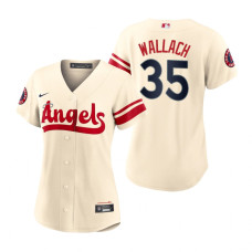 Women's Los Angeles Angels Chad Wallach Cream 2022 City Connect Replica Jersey