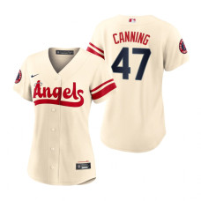 Women's Los Angeles Angels Griffin Canning Cream 2022 City Connect Replica Jersey