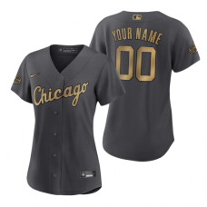 Women's Chicago White Sox Custom Charcoal 2022 MLB All-Star Game Replica Jersey