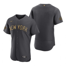 Men's New York Yankees Charcoal 2022 MLB All-Star Game Authentic Jersey