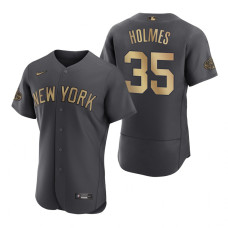 Men's New York Yankees Clay Holmes Charcoal 2022 MLB All-Star Game Authentic Jersey