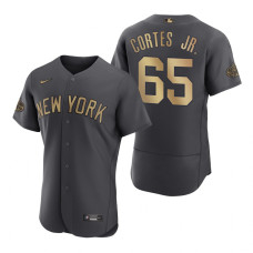 Men's New York Yankees Nestor Cortes Jr. Charcoal 2022 MLB All-Star Game Authentic Jersey