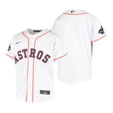 Youth Houston Astros White 2022 World Series Champions Replica Jersey