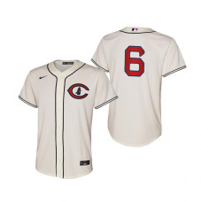 Youth Chicago Cubs Zach McKinstry Cream Replica Jersey 2022 Field of Dreams