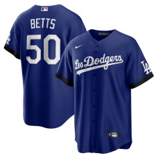 Los Angeles Dodgers Mookie Betts Nike Royal City Connect Replica Player Jersey - Mans