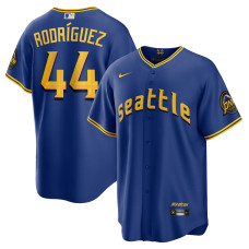 Seattle Mariners Julio Rodriguez Nike Royal 2023 City Connect Replica Player Jersey - Mans