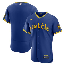 Seattle Mariners Nike Royal 2023 City Connect Authentic Jersey - Mans