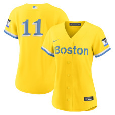 Boston Red Sox Rafael Devers Nike Gold City Connect Replica Player Jersey - Womans
