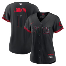Cincinnati Reds Barry Larkin Nike Black 2023 City Connect Replica Player Jersey - Womans