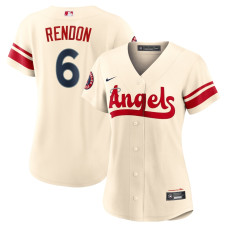 Los Angeles Angels Anthony Rendon Nike Cream 2022 City Connect Replica Player Jersey - Womans