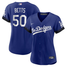 Los Angeles Dodgers Mookie Betts Nike Royal City Connect Replica Player Jersey - Womans