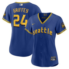 Seattle Mariners Ken Griffey Jr. Nike Royal 2023 City Connect Replica Player Jersey - Womans