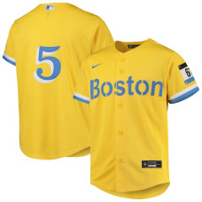 Boston Red Sox Enrique Hernandez Nike Gold City Connect Replica Player Jersey - Youth Boys