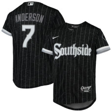 Chicago White Sox Tim Anderson Nike Black City Connect Replica Player Jersey - Youth Boys