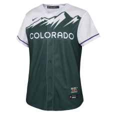Colorado Rockies Kris Bryant Nike Green 2022 City Connect Replica Player Jersey - Youth Boys