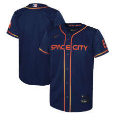 Houston Astros Nike Navy 2022 City Connect Replica Jersey - Youth Boys
