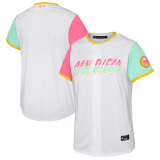 San Diego Padres Nike White 2022 City Connect Replica Team Jersey - Youth Boys
