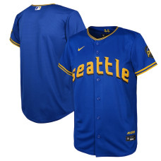 Seattle Mariners Nike Royal 2023 City Connect Replica Jersey - Youth Boys