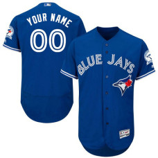 Custom Toronto Blue Jays Royal Blue Flexbase Authentic Collection Jersey