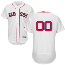 Custom Boston Red Sox White Flexbase Authentic Collection Jersey
