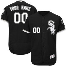 Custom Chicago White Sox Black Alternate Flexbase Authentic Collection Jersey