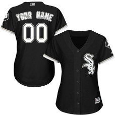 Women's Custom Chicago White Sox Authentic Black Alternate Home Cool Base Jersey