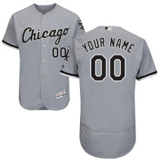 Custom Chicago White Sox Grey Flexbase Authentic Collection Jersey