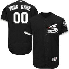 Custom Chicago White Sox Black Flexbase Authentic Collection Jersey