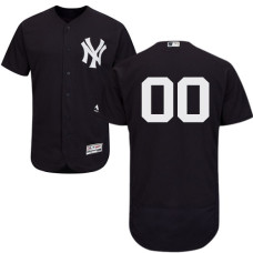 Custom New York Yankees Navy Blue Flexbase Authentic Collection Jersey