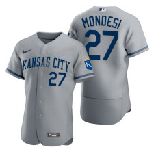 Kansas City Royals Adalberto Mondesi Gray 2022 Authentic Jersey