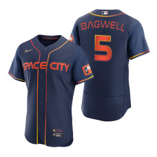 Houston Astros Jeff Bagwell Navy 2022 City Connect Authentic Jersey