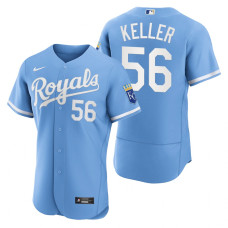 Kansas City Royals Brad Keller Powder Blue 2022 Authentic Jersey