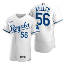 Kansas City Royals Brad Keller White 2022 Authentic Jersey