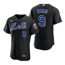 New York Mets Brandon Nimmo Black 2022 Authentic Alternate Jersey