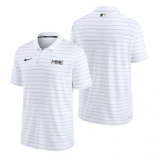 Milwaukee Brewers White 2022 City Connect Authentic Striped Polo