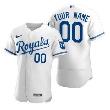 Kansas City Royals Custom White 2022 Authentic Jersey