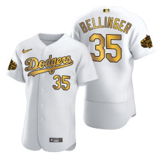 Cody Bellinger Los Angeles Dodgers White Gold 2022 MLB All-Star Game Jersey