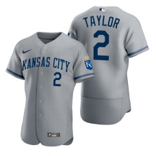 Kansas City Royals Michael A. Taylor Gray 2022 Authentic Jersey