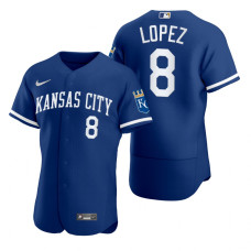 Kansas City Royals Nicky Lopez Royal 2022 Authentic Jersey