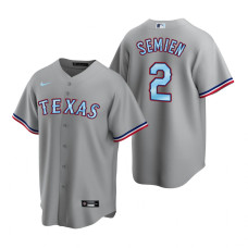 Texas Rangers Marcus Semien Gray 2022 Father's Day Replica Jersey