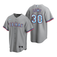 Texas Rangers Nathaniel Lowe Gray 2022 Father's Day Replica Jersey