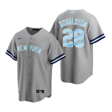 New York Yankees Josh Donaldson Gift Replica Gray 2022 Father's Day Jersey